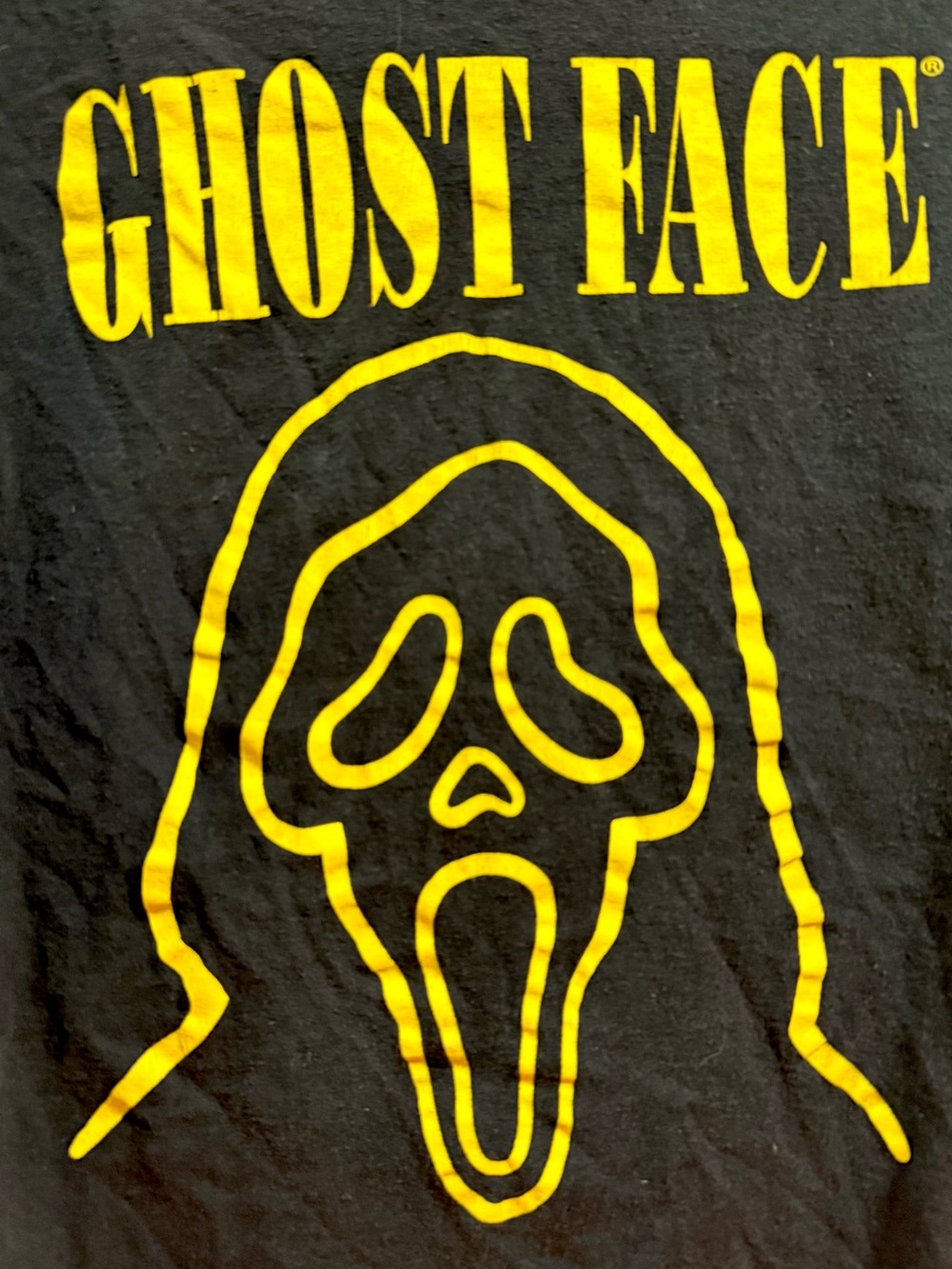 🔥Halloween Ghost Face Graphic Horror T-shirt Size M